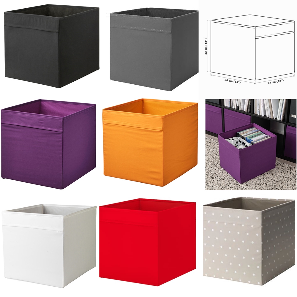 IKEA DRONA Home Storage Foldable Boxes / 33X38X33CM KOTAK STORAN