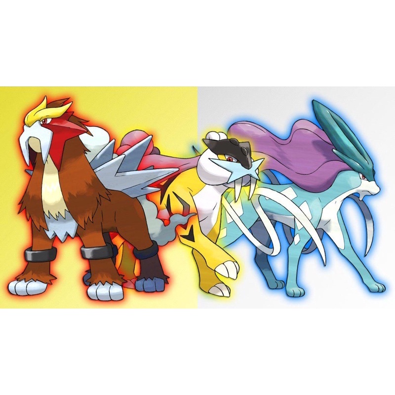 Pokemon Sword & Shield 6IVS Shiny Suicune/ Raikou & Entei | Shopee Malaysia