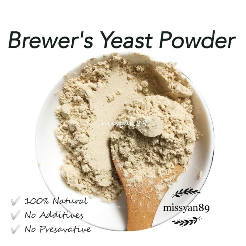 500g Natural Brewer's Yeast Powder Original (Germany) 啤酒酵母粉 High ...