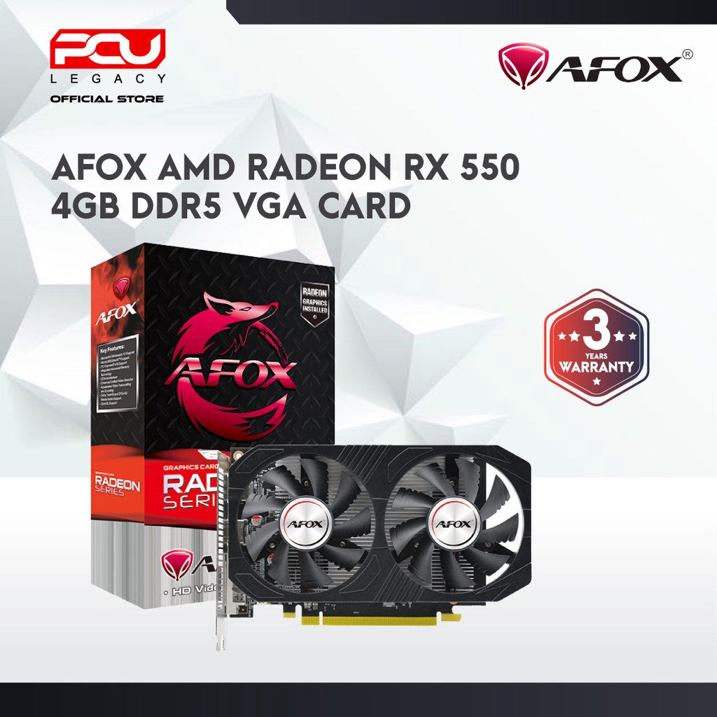 Afox hot sale rx 550