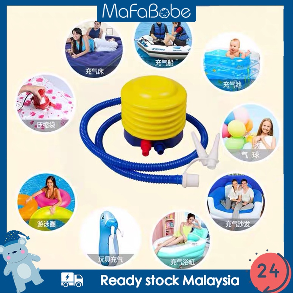 Inflatable Swimming Pool Bed Balloon Swim Float Punch Air Bag Foot Air ...