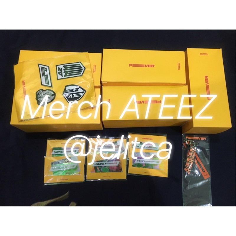 [BOOKED] Official MERCHANDISE FEVER ATEEZ | Shopee Malaysia