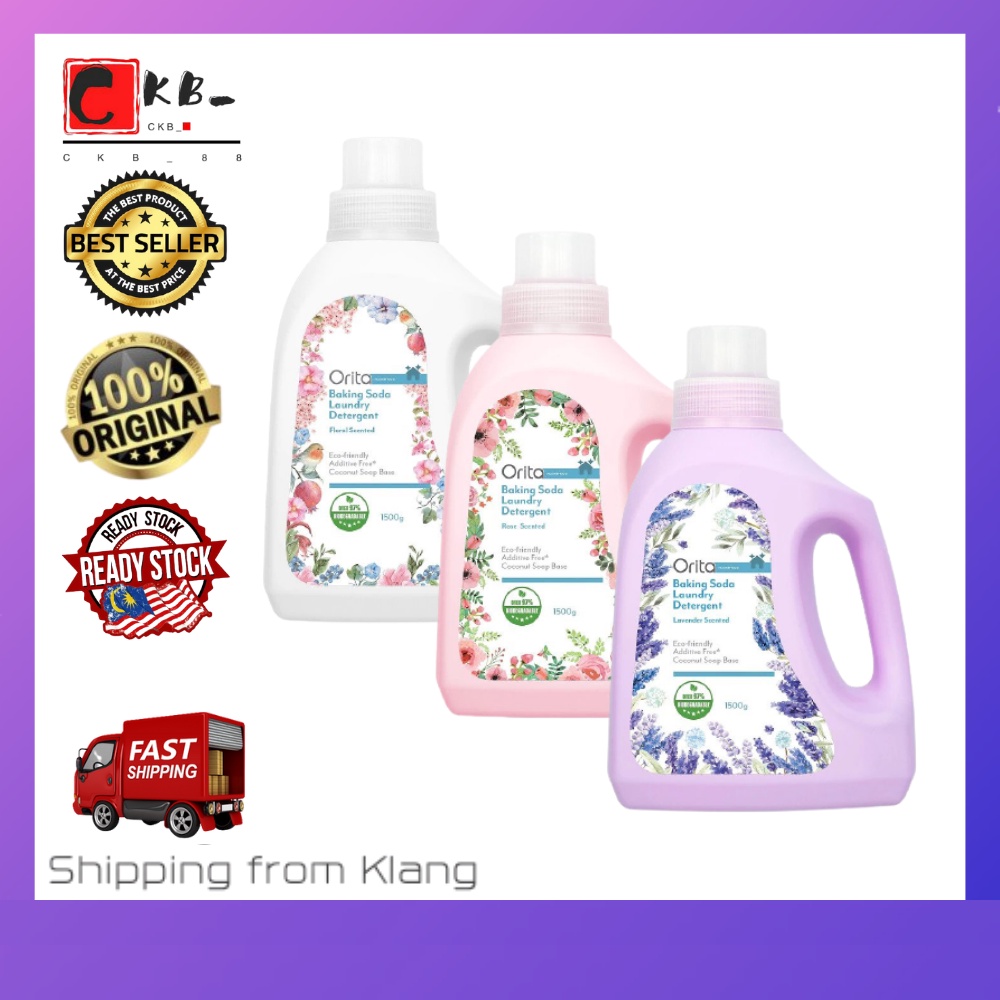 🔥Ready Stock🔥Watsons ORITA Baking Soda Liquid Detergent (Floral/Rose ...