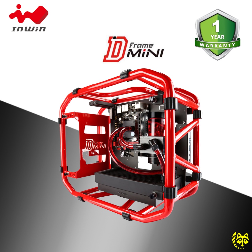 Win Inwin D Frame Mini InWin D-Frame Mini Mini-ITX Gehäuse Red