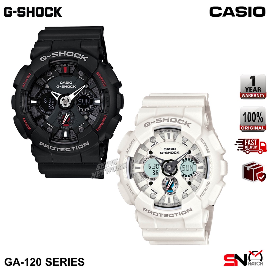 G shock clearance ga 120 features