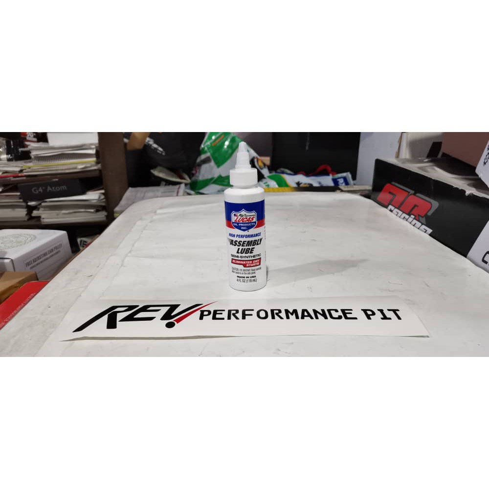 Lucas High Performance Engine Assembly Lube, Engine Builder Lubricant