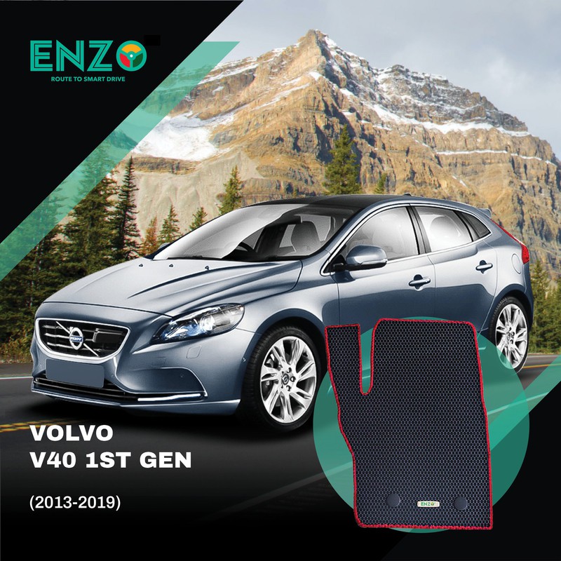 Volvo V40 1st Gen Enzo Customised Car Mat Shopee Malaysia