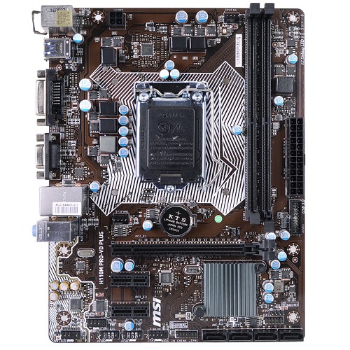 MSI H110M PROVD PLUS Motherboard Shopee Malaysia
