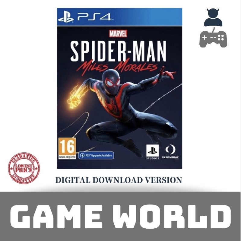 [PS4 PS5] Marvel's Spider-Man: Miles Morales Digital Download Version ...