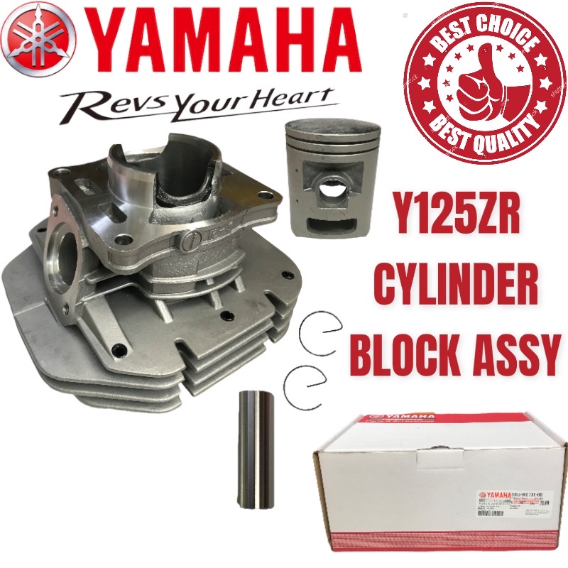 Yamaha Y125 Y125z Cylinder Block Assy Y125zr Blok Silinder Assy Kit Set 125z 125zr 5bu We13e 00