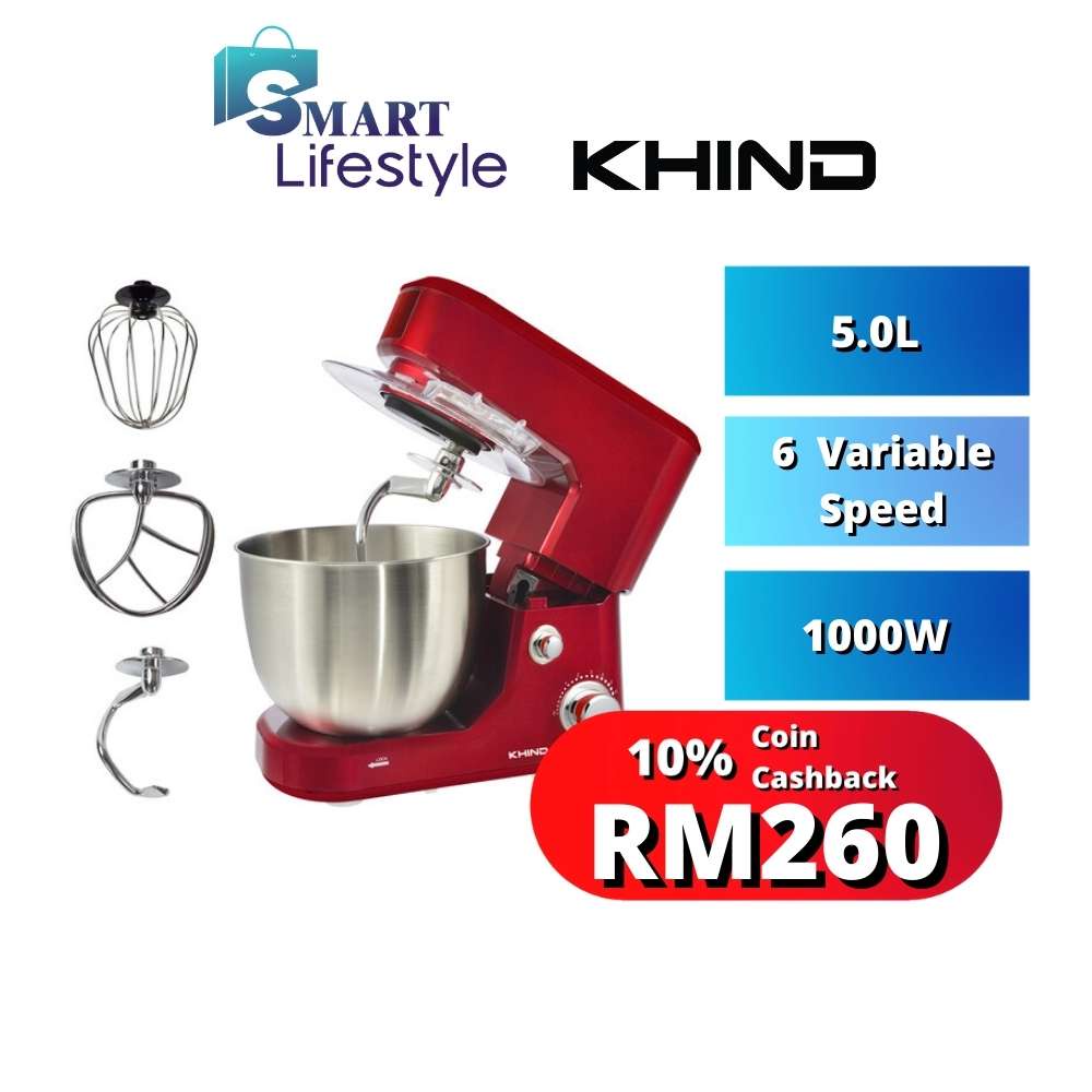 Khind/Midea/Butterfly Stand Mixer SM506P MSM400BL BSM4366 BM4351 Shopee Malaysia