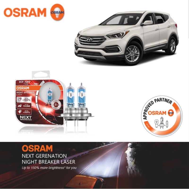 SPARE BULB KIT CAR H1 H4 H7 For Hyundai SANTA FE | UK