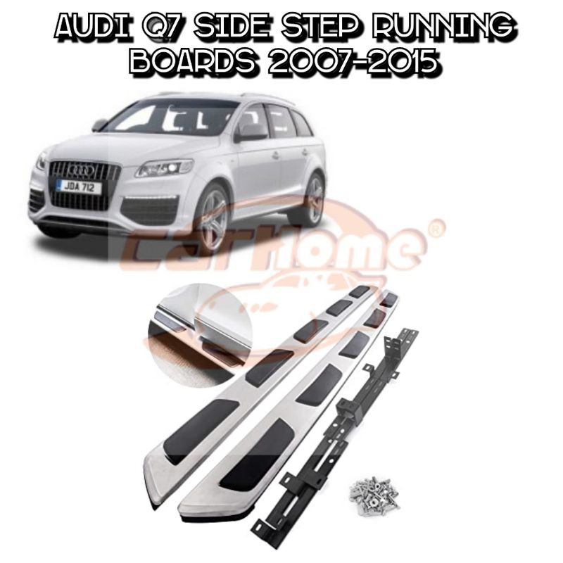 Audi Q7 side step running boards 20072015 Shopee Malaysia