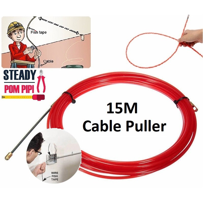 15M WIRE PULLER / CABLE PULLER / ELECTRICAL WIRE PULLER / ELECTRICIAN PULL  WIRE