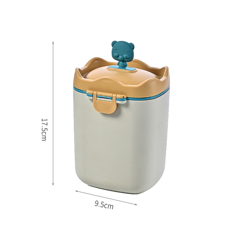 Baby Powder Milk Storage Portable Milk Powder Container Bekas Susu Travel Food Fruit Storage