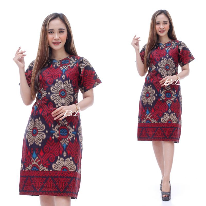 Can Be Buyed Separately HEM DRESS BATIK MODERN Women Office Uniform ...