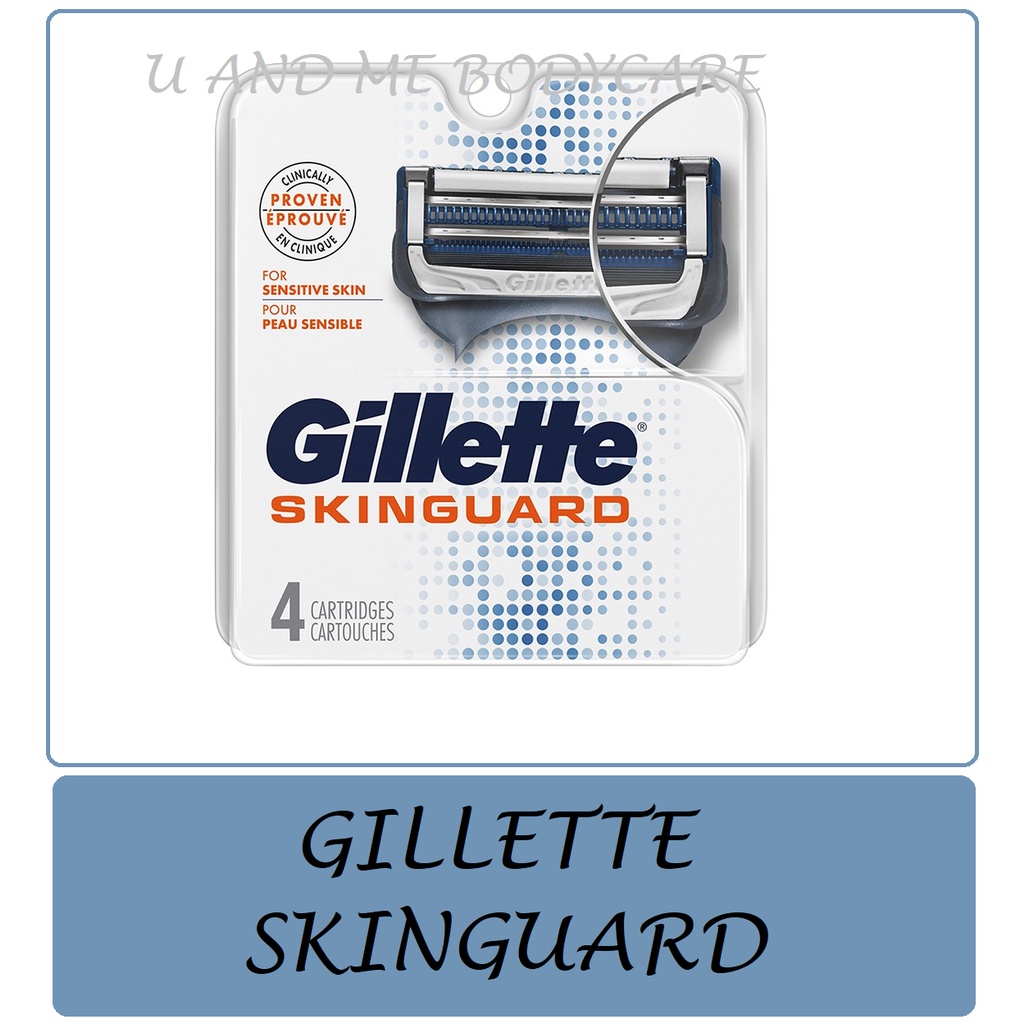 Gillette Skin Guard Razor Cartridges 4s | Shopee Malaysia
