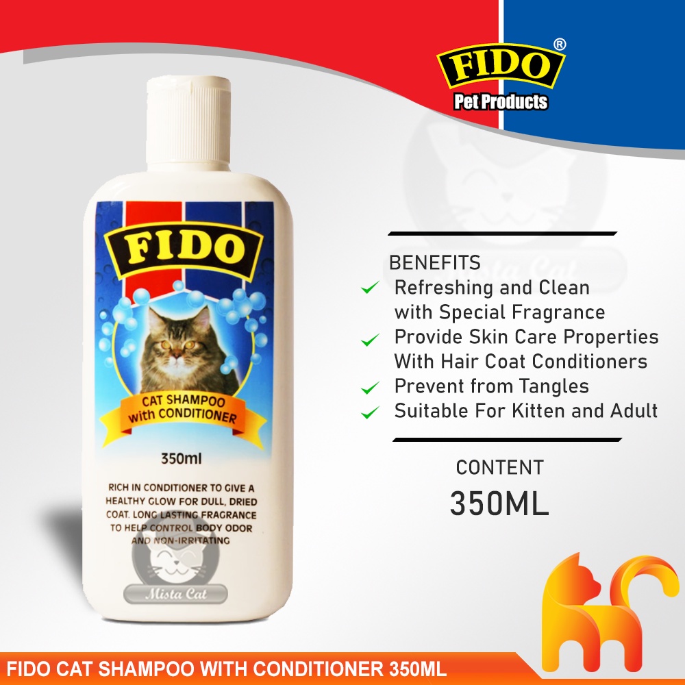 Fido store cat shampoo