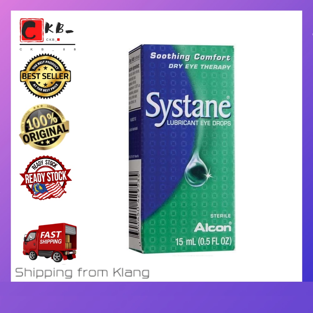 🔥ready Stock🔥guardian Alcon Systane Lubricant Eye Drops 15ml Shopee Malaysia 3766