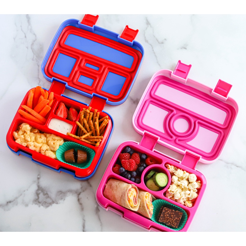 Kinsho Bento Lunch Box/Lunch Box for Kids Toddlers, 5 Portion Control