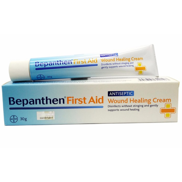 BEPANTHEN First Aid Antiseptic Wound Healing Cream 30 g 800107 ...
