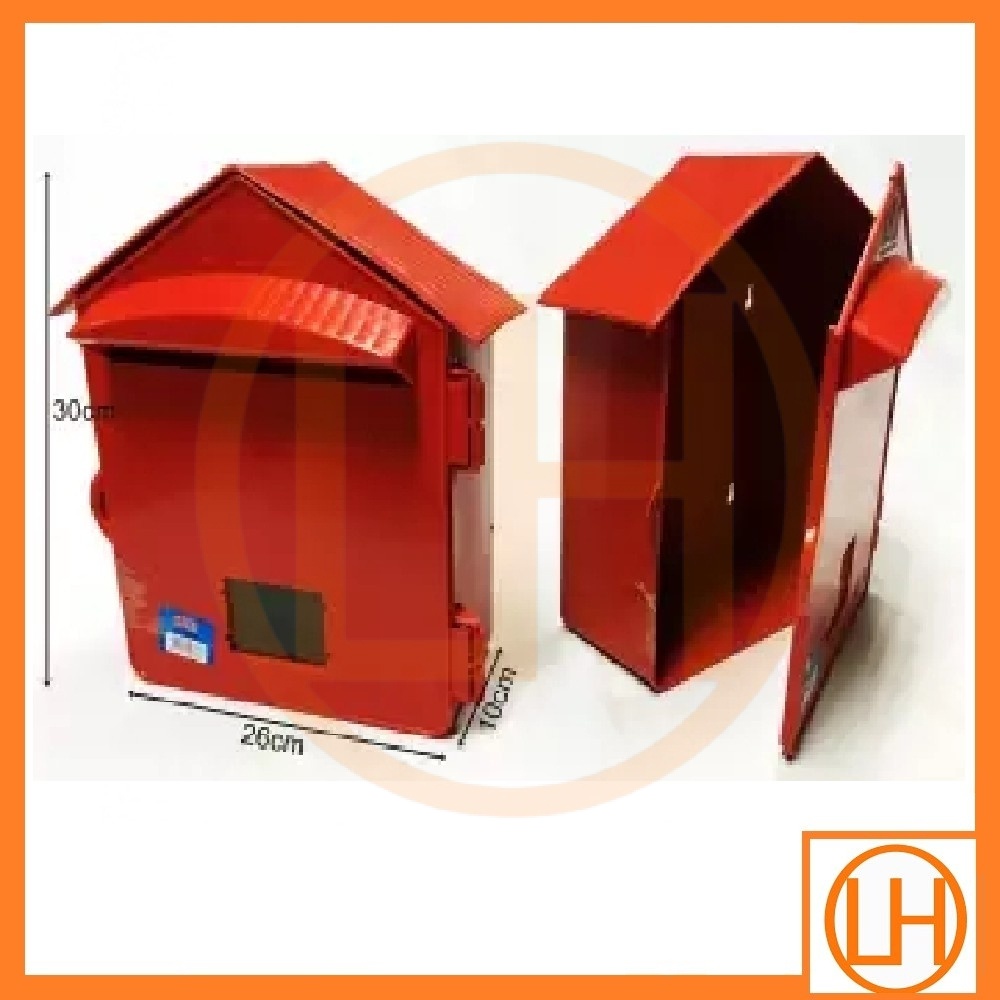 PVC Letter Box - Red Colour - Peti Surat - Tinggi 2078 | Shopee Malaysia