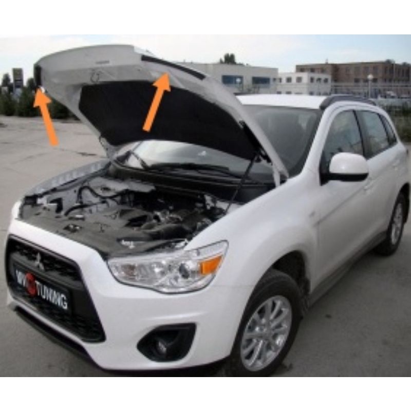 EVO X weatherstrip seal hood rubber mitsubishi Lancer/asx/CZ4A/RALLIART ...