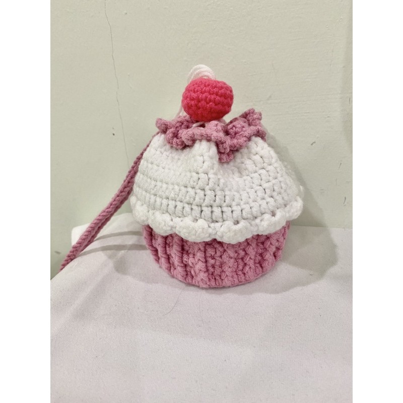 Crochet best sale cupcake purse