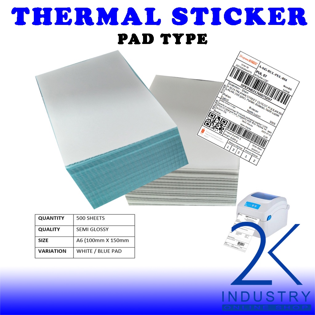 (500sheets/labels) waybill Direct thermal sticker adhesive paper fold ...