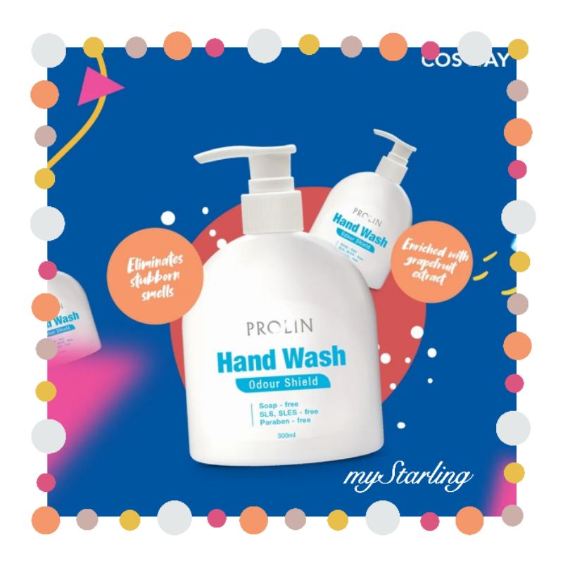 Prolin Odour Shield Hand Wash(300ml) Shopee Malaysia