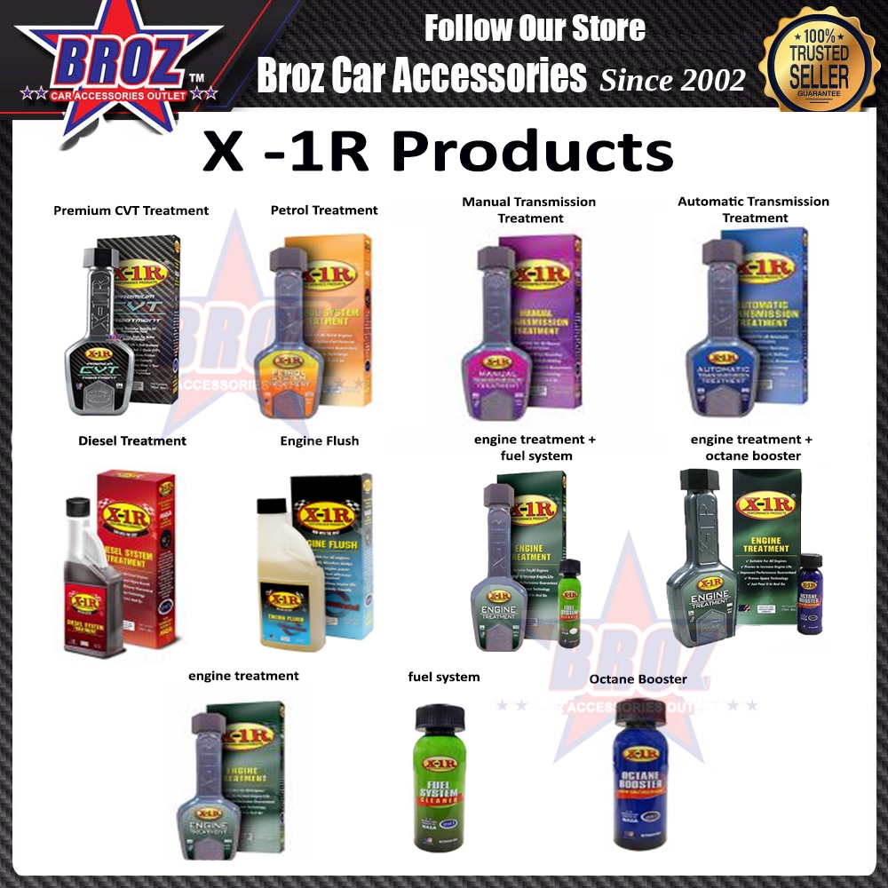 Broz X1R Engine Treatment/Diesel/Petrol/Fuel System/Flush/Transmission