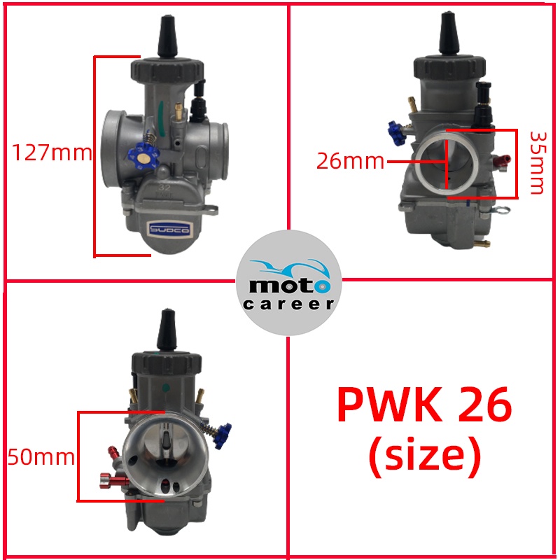 New Design Keihin Pwk Carburetor Mm Racing Sudco Round Top