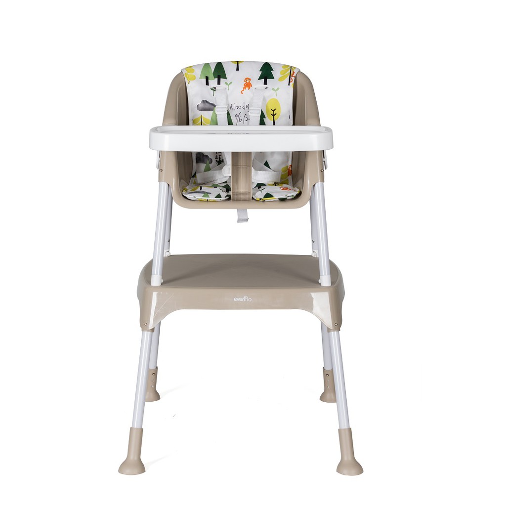 TRILO Evenflo 3 In 1 Baby High Chair EV 9312ELGY Shopee Malaysia