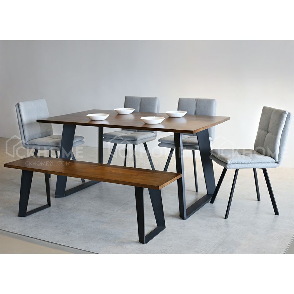 CK HOME DINING SET 07 / MEJA MAKAN SET 1+6 | Shopee Malaysia