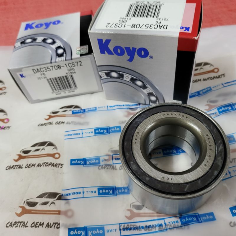 MYVI LAGI BEST BEZZA AXIA FRONT/DEPAN WHEEL BEARING MADE IN JAPAN KOYO