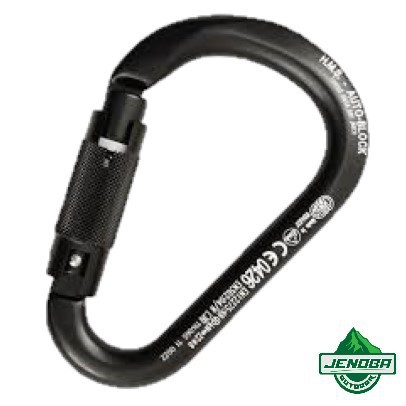 KONG HMS Classic Auto Block Carabiner Rock Climbing Rescue Rappel ...