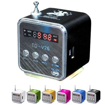 Bluetooth Mini Portable Speaker USB Micro SD TF MP3 Music Player FM ...