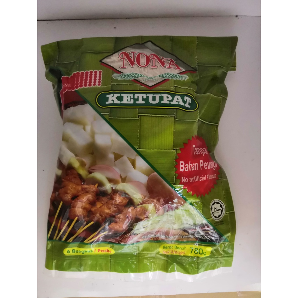 NONA RICE CAKE/ NONA KETUPAT (6PACKS) 780G | Shopee Malaysia