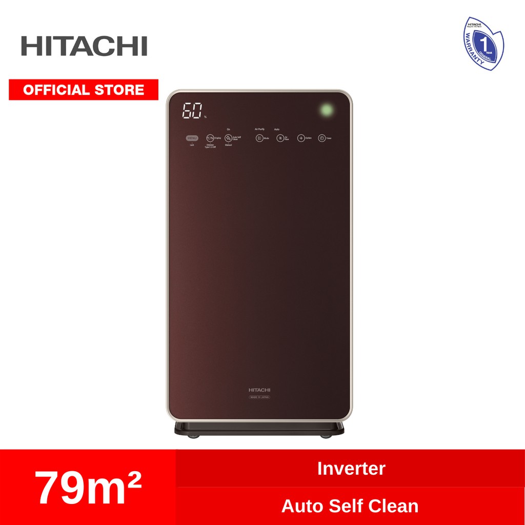 Hitachi Made in Japan 79m² Inverter Air Purifier EPL110E Shopee Malaysia