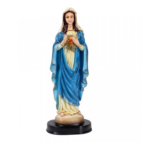 Statue of Our Lady of the Sacred Heart of Rays 30cm - Mother Mary ...