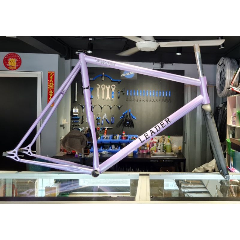 LEADER 722 Heritage Edition Lo Vintage Steel frameset clear stock price ...