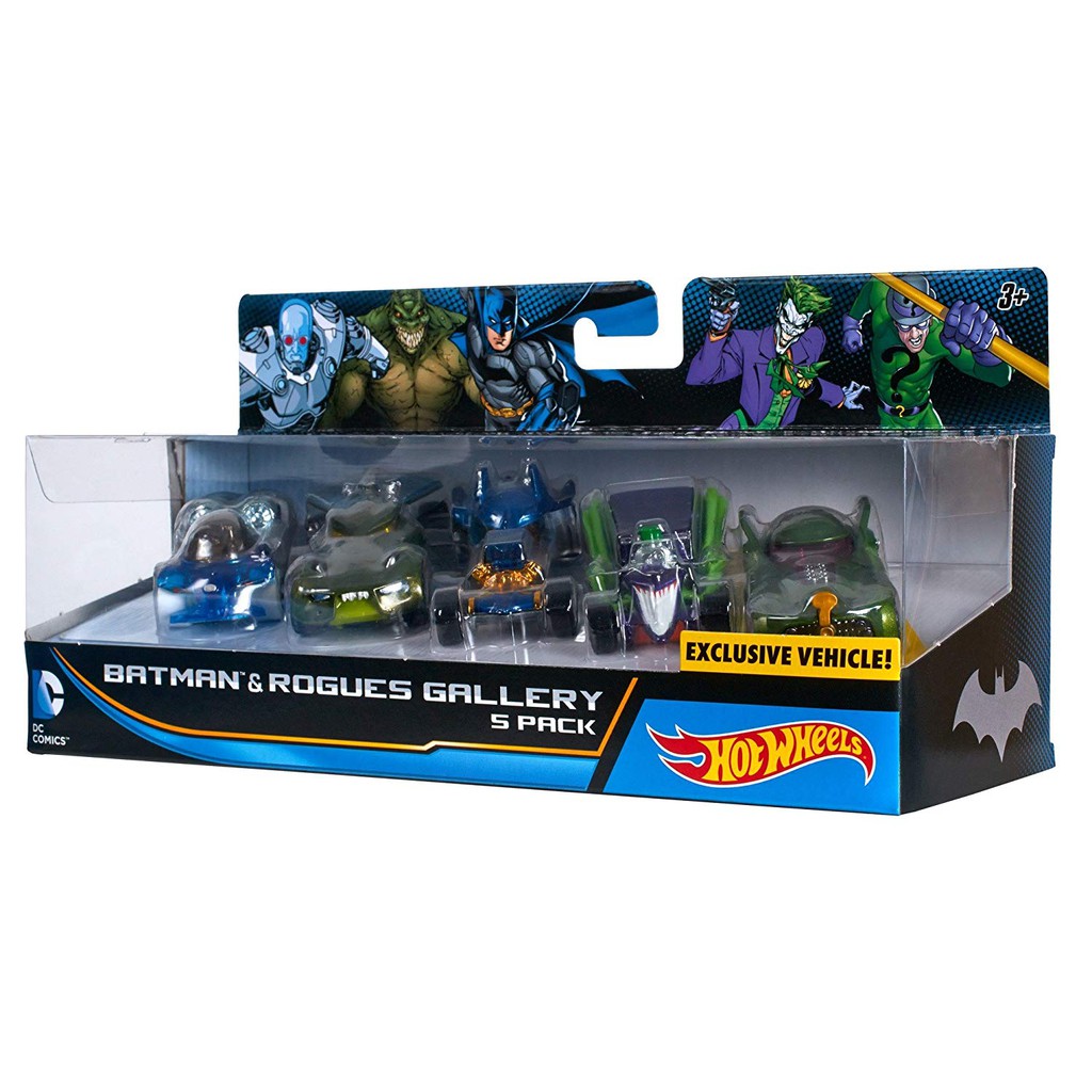 Hot Wheels DC Comics Batman & Rogues Gallery 5-Pack Car