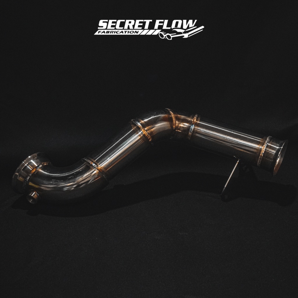 Mercedes Benz C250 W205 E250 W213 2.0T Secretflow 3" Catless Downpipe ...