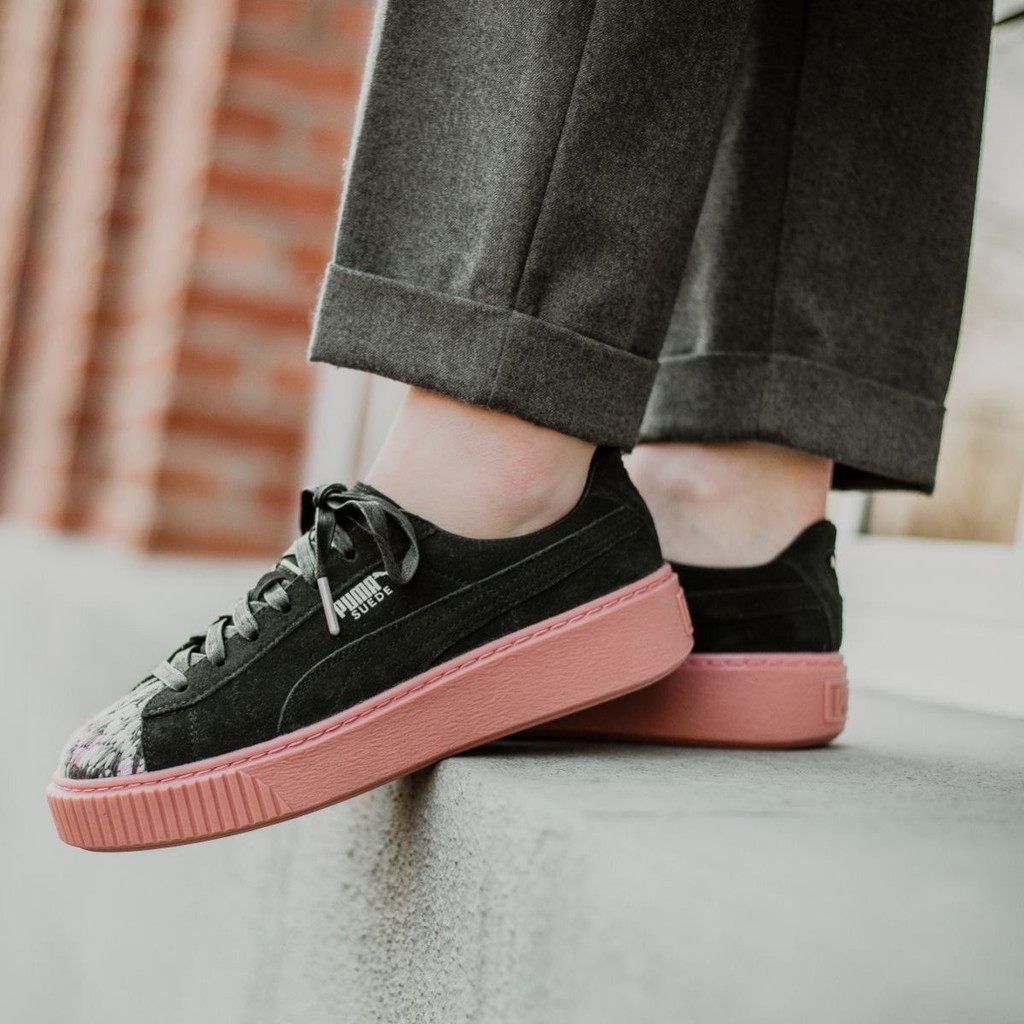 Puma suede cheap sunfade stitch