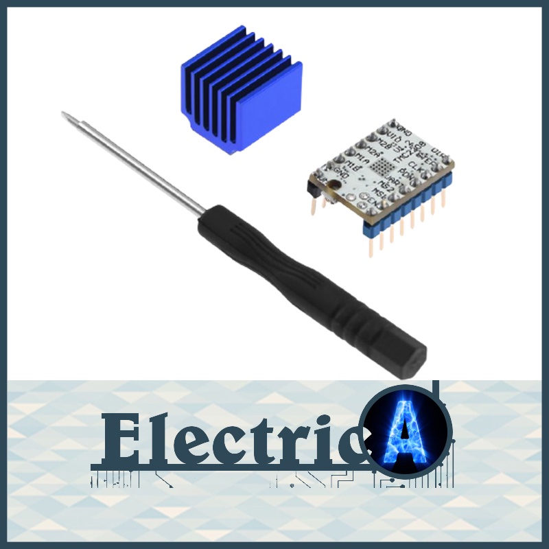 Stepstick TMC2208 V1.2 driver Stepper Motor Super Silent With New Heat Sinks Replace TMC2100 For 3d Printer Parts