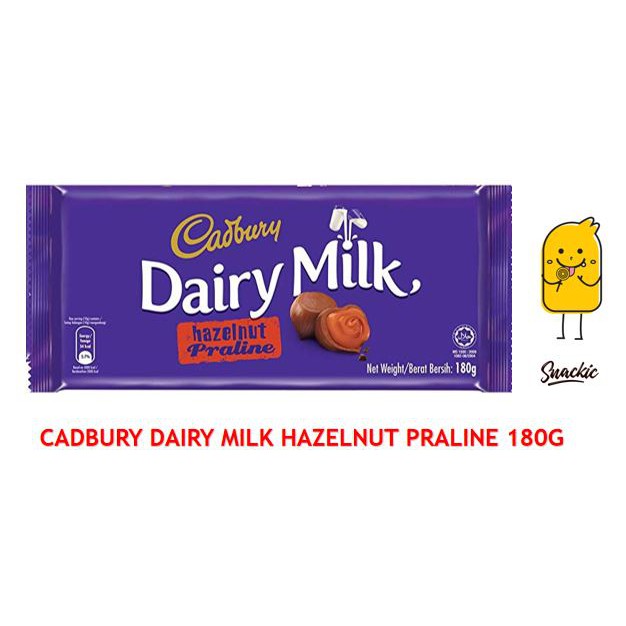Cadbury Dairy Milk Hazelnut Praline, 180g Shopee Malaysia