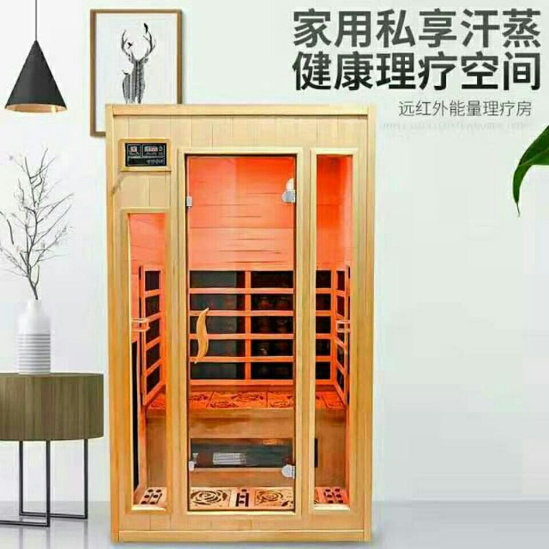Single double household sweat steam room detox sweat sauna steam full