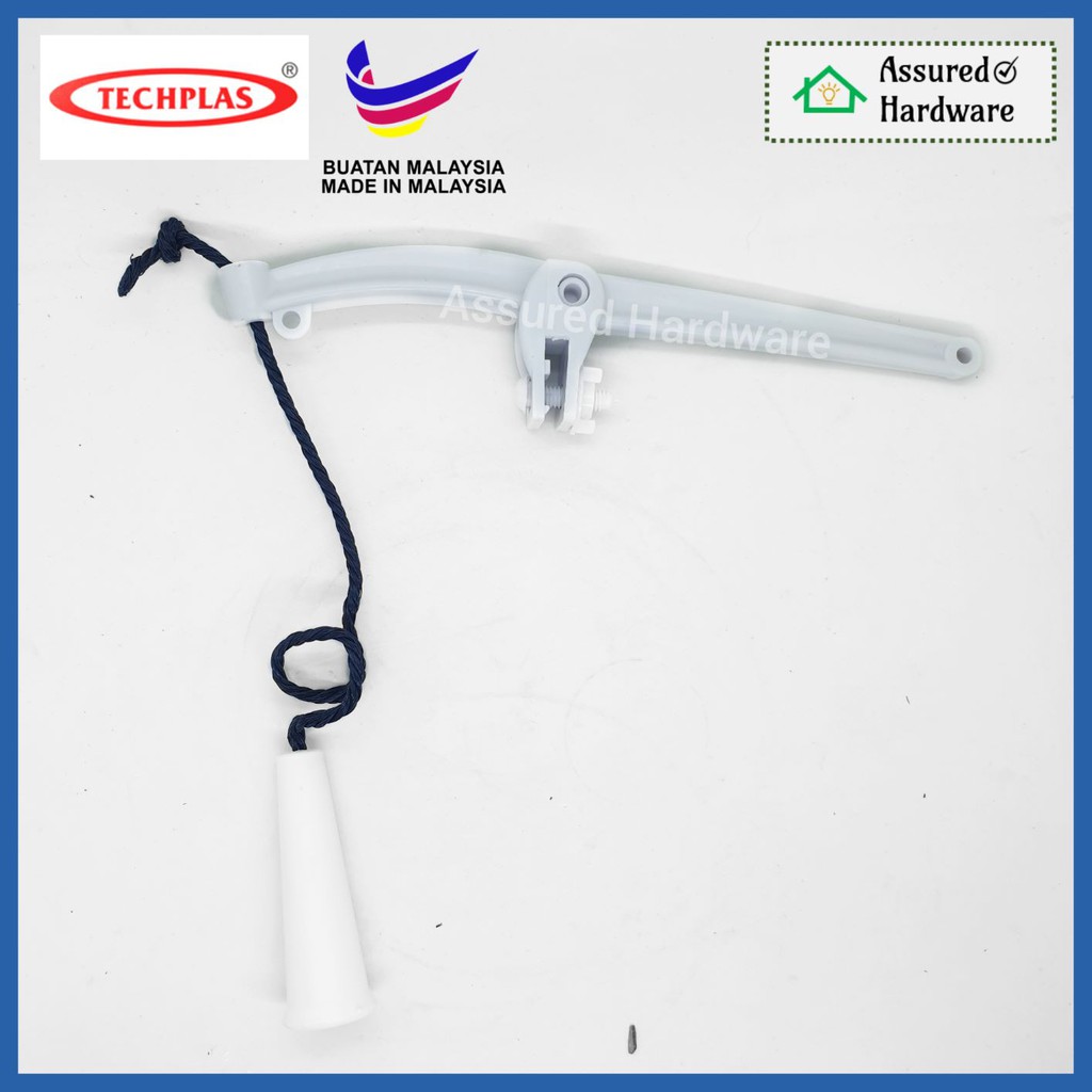 Techplas Cistern Toilet Flush Handle With Rope - For High Level ...