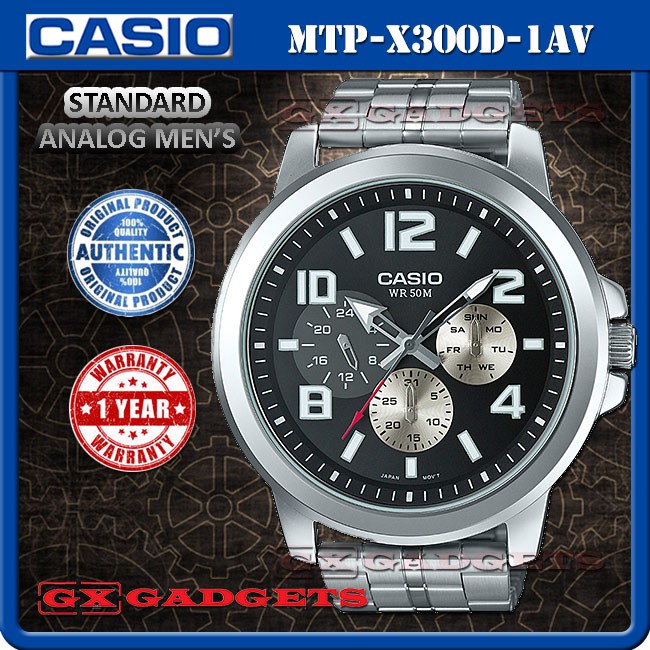 Casio mtp x300 new arrivals