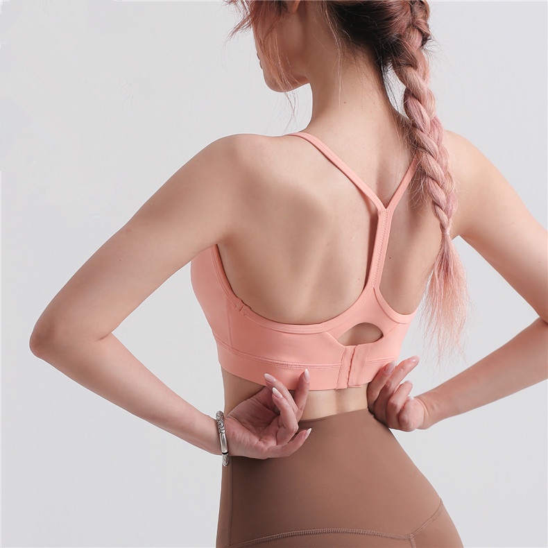 Women Yback adjustable backclasp sports bra Shopee Malaysia
